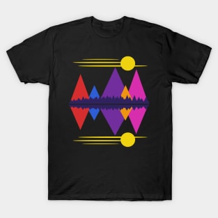 Moon Over The Mountains #5 T-Shirt